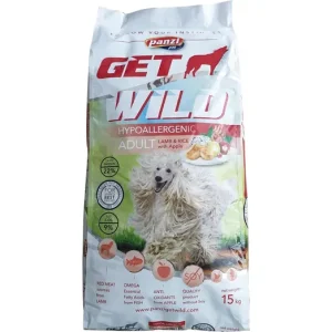 Panzi GetWild Dog Adult Hypoallergenic Lamb & Rice with Apple 15 kg Csak ma